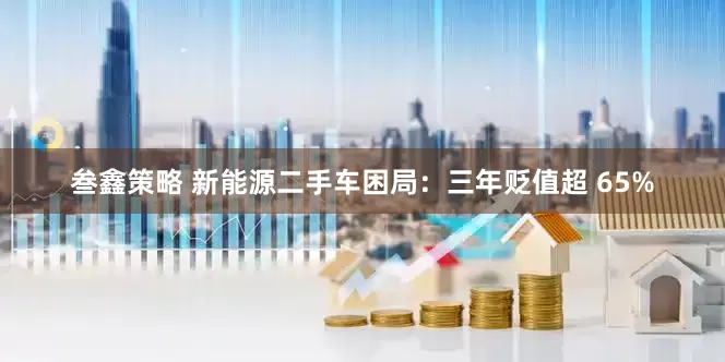 叁鑫策略 新能源二手车困局：三年贬值超 65%